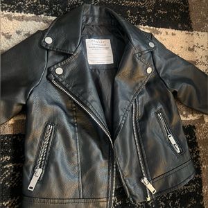 Toddler Leather Jacket